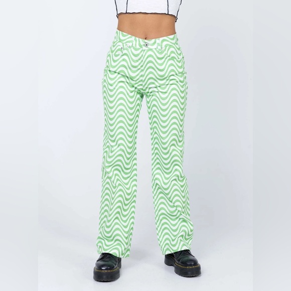 The Ragged Priest Denim - the ragged priest prism high rise straight leg jeans